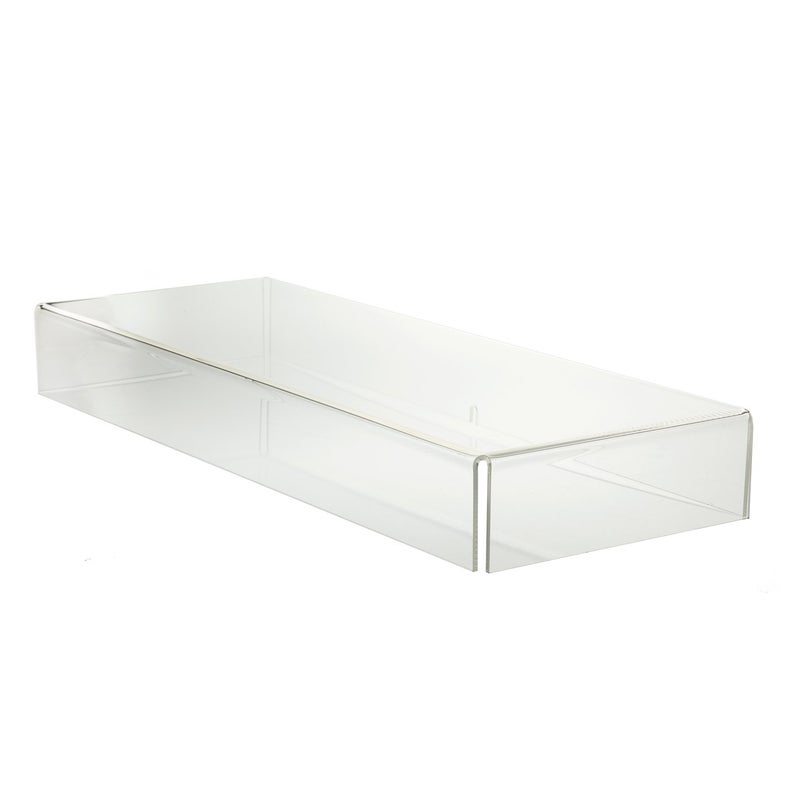 SourceOne Source One Premium Clear Acrylic Keyboard Cover, Protector -20" W x 2.5" H x 7.75" D - Image 3